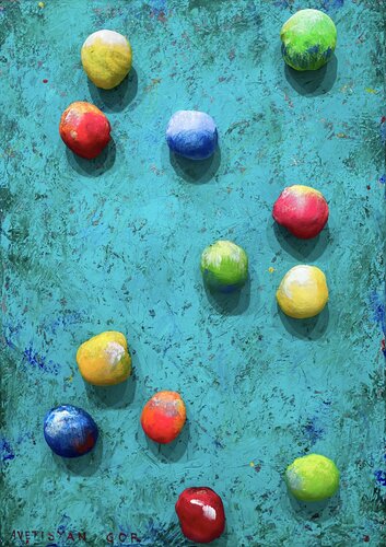 Playful Elegance II by Gor Avetisyan, Painting for Sale on Singulart