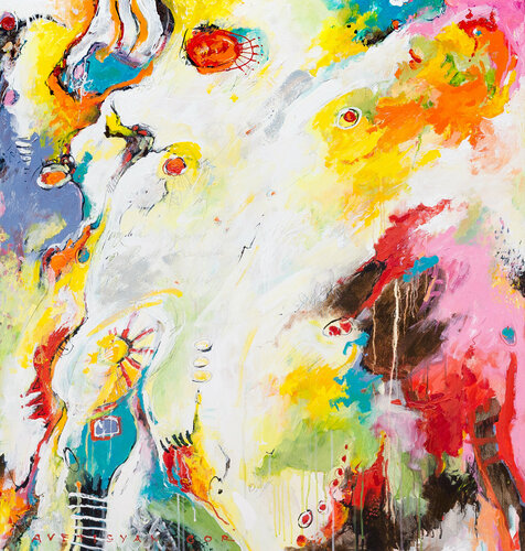 Glowing Emotion I par Gor Avetisyan, Peinture en vente sur Singulart
