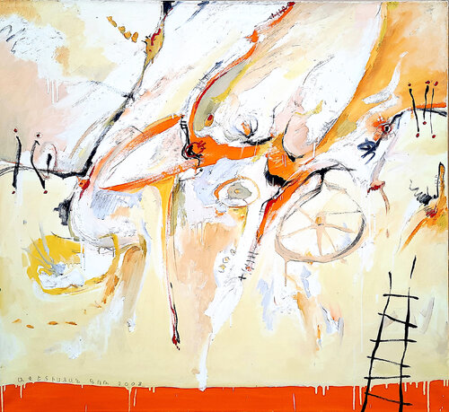 Sun Dance par Gor Avetisyan, Peinture en vente sur Singulart