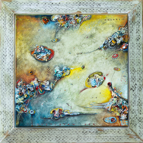 Playful movement par Gor Avetisyan, Peinture en vente sur Singulart