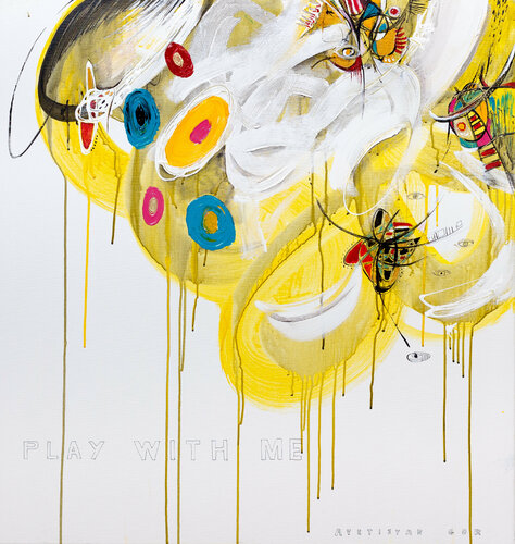 Play With Me par Gor Avetisyan, Peinture en vente sur Singulart