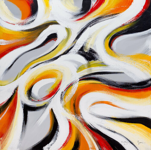 Pearls of Passion VI par Gor Avetisyan, Peinture en vente sur Singulart