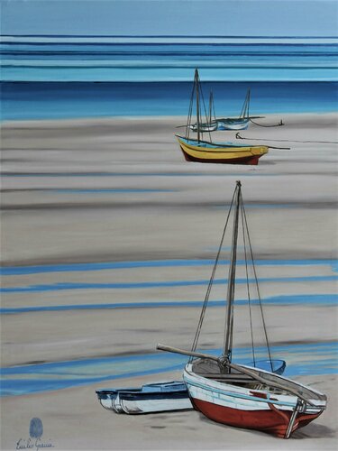 Bassa marea 2 by Emilio Gianni, Painting for Sale on Singulart