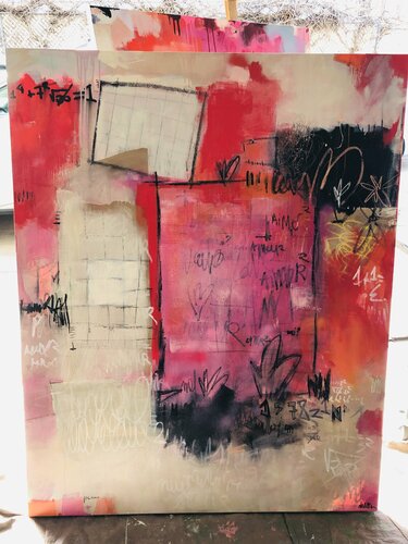 "She's Passion. She's Genius" van Manaz Raiszadeh, Schilderij te koop op Singulart