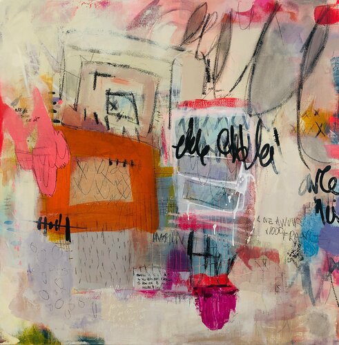 "Elle" van Manaz Raiszadeh, Schilderij te koop op Singulart