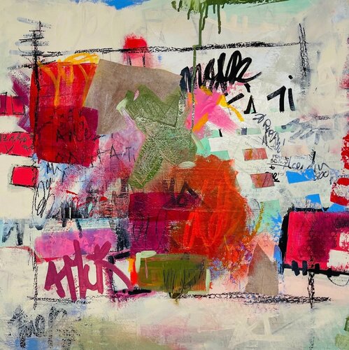 "Chance de Rue" | "Street Luck" van Manaz Raiszadeh, Schilderij te koop op Singulart