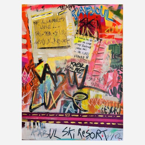 "Kabul Utopia" van Manaz Raiszadeh, Schilderij te koop op Singulart