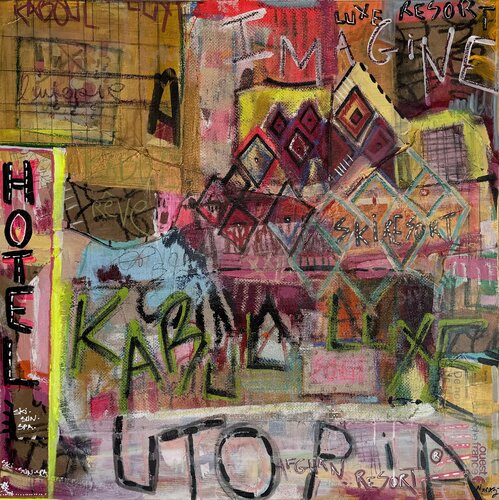 "Kabul Utopia" di Manaz Raiszadeh, Pittura in vendita su Singulart