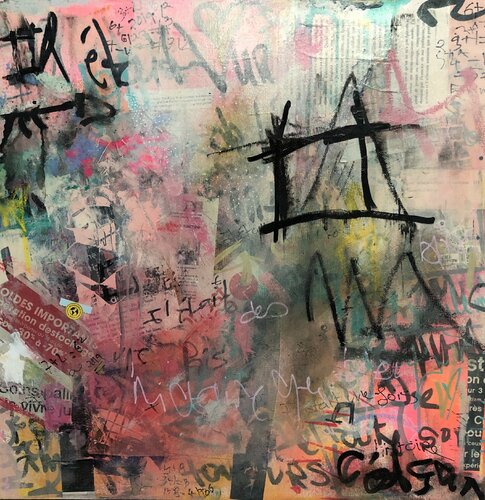 "Il Était Une Fois..." (2) van Manaz Raiszadeh, Schilderij te koop op Singulart