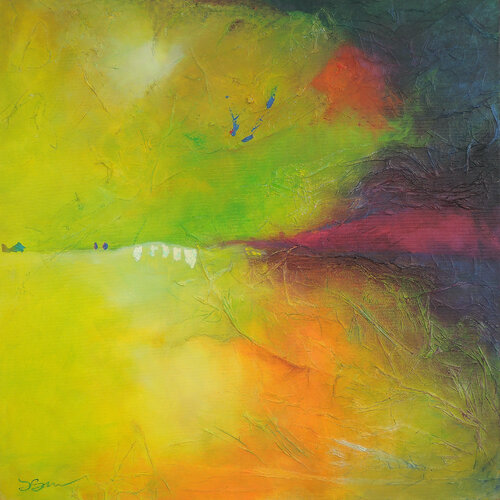 Out of the Blue by Janice Schoultz Mudd, Painting for Sale on Singulart