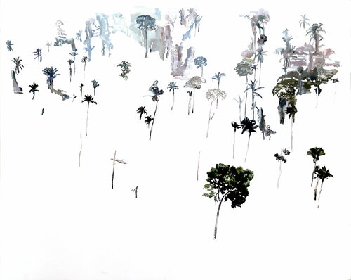 Deforestación di Jesús Manuel Moreno, Pittura in vendita su Singulart