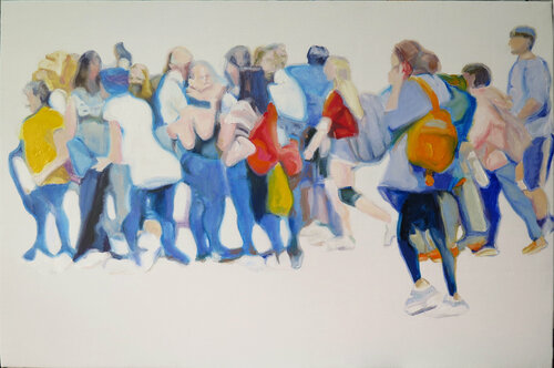 Parecen árboles que andan di Jesús Manuel Moreno, Pittura in vendita su Singulart