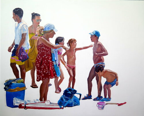 ¿A mí? par Jesús Manuel Moreno, Peinture en vente sur Singulart