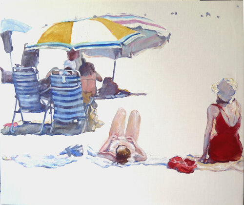 En la Malvarrosa par Jesús Manuel Moreno, Peinture en vente sur Singulart
