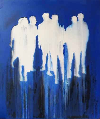 No friends van Jesús Manuel Moreno, Schilderij te koop op Singulart