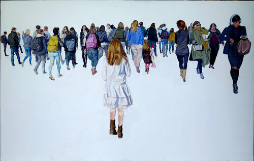 Niña di Jesús Manuel Moreno, Pittura in vendita su Singulart