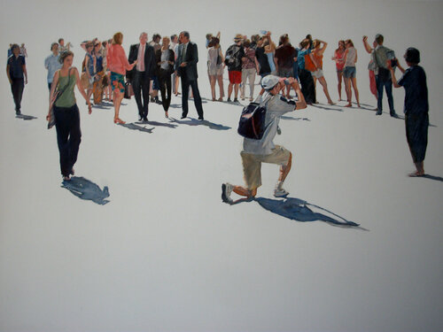 Bruselas, Grand Place di Jesús Manuel Moreno, Pittura in vendita su Singulart