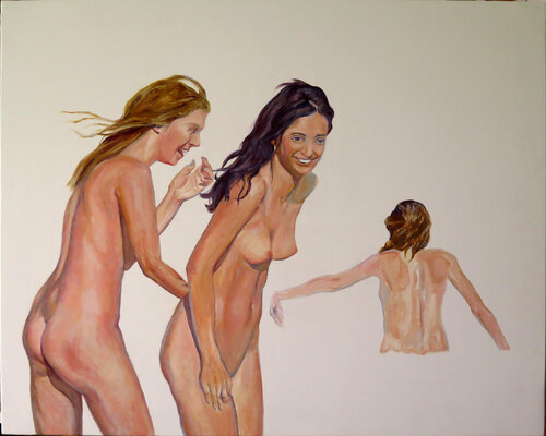 !Al agua! par Jesús Manuel Moreno, Peinture en vente sur Singulart