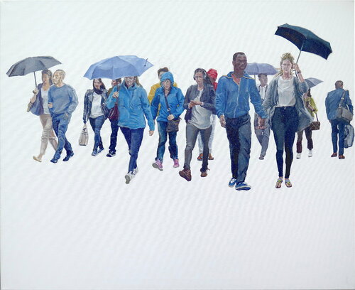 Llovizna en la abadía Jesús Manuel Moreno