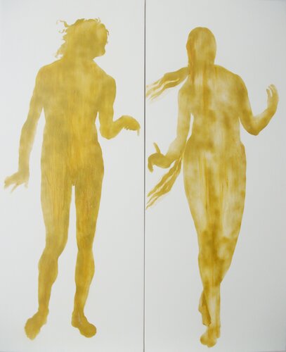 La piel de Adán y Eva que Durero no pintó by Jesús Manuel Moreno, Painting for Sale on Singulart