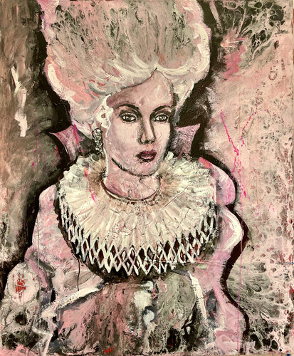 Rokoko Frauen 2 di Maria-Isabel Brandis, Pittura in vendita su Singulart
