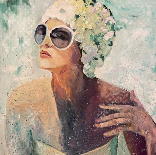 Sunny par Maria-Isabel Brandis, Peinture en vente sur Singulart