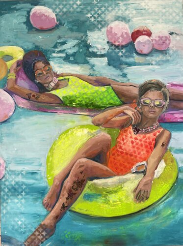 Relax di Maria-Isabel Brandis, Pittura in vendita su Singulart