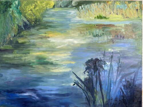 Traumlandschaft van Maria-Isabel Brandis, Schilderij te koop op Singulart