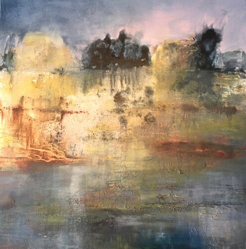 Moorlandschaft by Maria-Isabel Brandis, Painting for Sale on Singulart