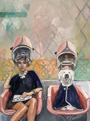 "Let your hair down" by Maria-Isabel Brandis, Painting for Sale on Singulart