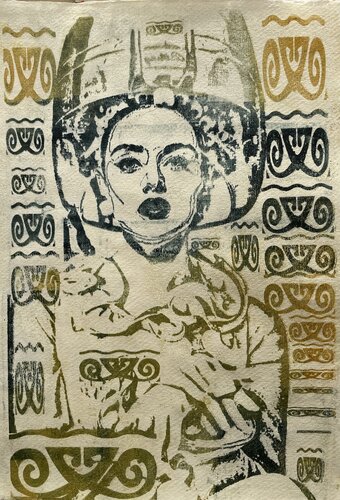 Natalie 3 von Maria-Isabel Brandis, Malerei kaufen auf Singulart