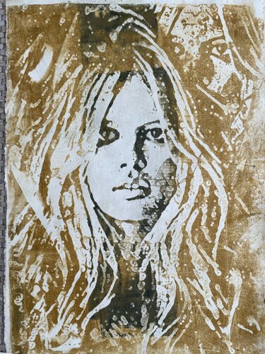 Brigitte Bardot 2 de Maria-Isabel Brandis, Pintura a la venta en Singulart