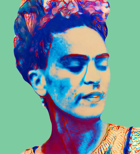 Frida Kahlo by Maria-Isabel Brandis, Digital for Sale on Singulart