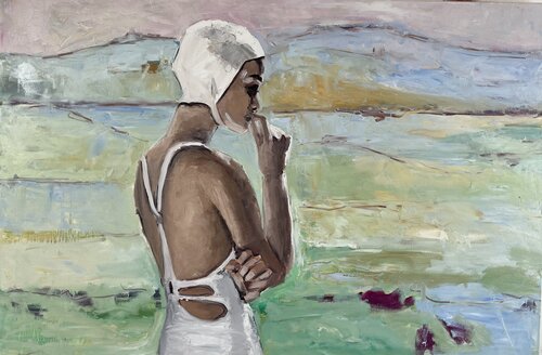 Verträumte Landschaft 1 di Maria-Isabel Brandis, Digitale in vendita su Singulart