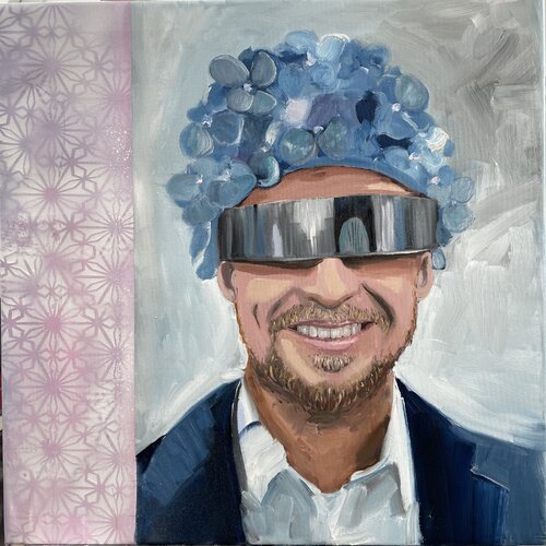 Techno muss sein di Maria-Isabel Brandis, Pittura in vendita su Singulart