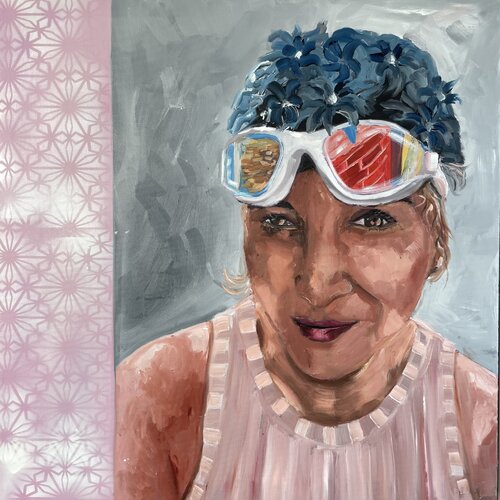 Tante Bel von Maria-Isabel Brandis, Malerei kaufen auf Singulart