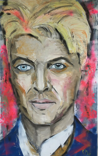 "David Bowie" di Maria-Isabel Brandis, Pittura in vendita su Singulart