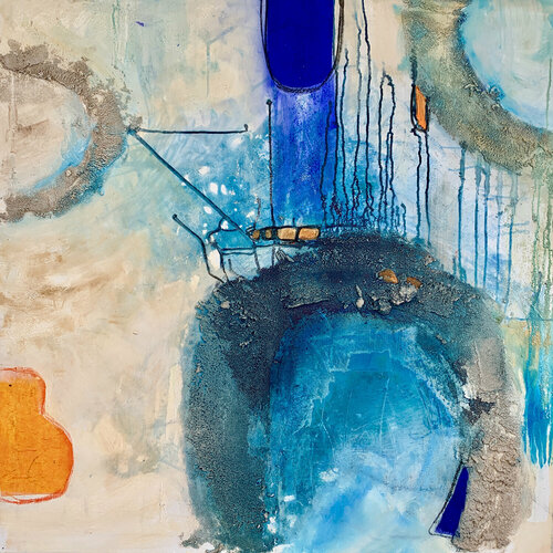 Mar Mediterraneo by Maria-Isabel Brandis, Painting for Sale on Singulart