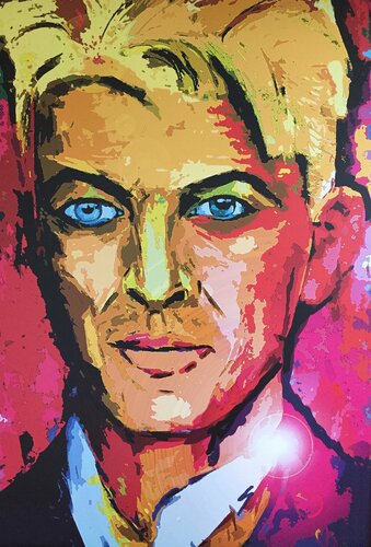 "David Bowie. Hero" par Maria-Isabel Brandis, Digital en vente sur Singulart