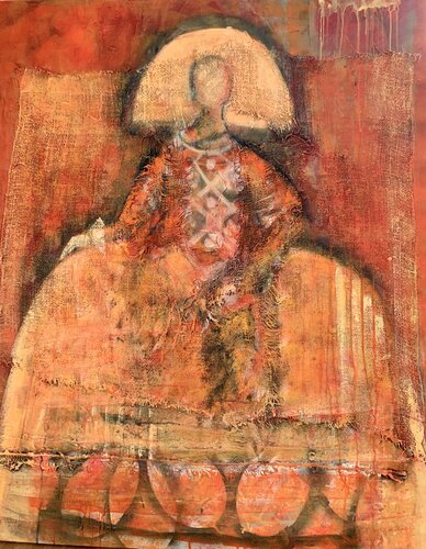 Menina by Maria-Isabel Brandis, Painting for Sale on Singulart