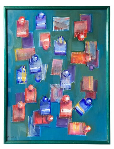 Composizione n. 8 par Gastone Cecconello, Peinture en vente sur Singulart