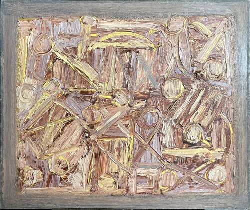 Senza titolo by Gastone Cecconello, 회화 for Sale on Singulart