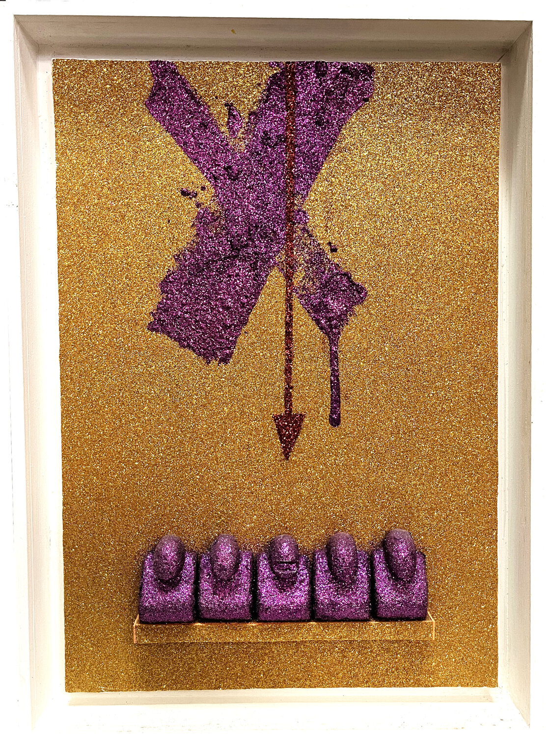 Glitter #1 Gastone Cecconello Dipinto originale in vendita