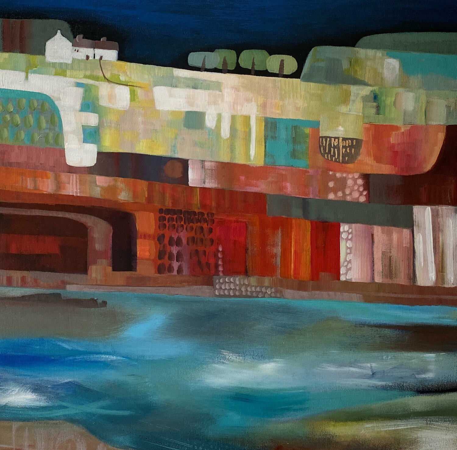 Blown Ashore Charlie O'Sullivan Dipinto originale in vendita