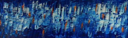 VARIATIONS SOUS L'OCEAN by Joëlle Darmon, Painting for Sale on Singulart