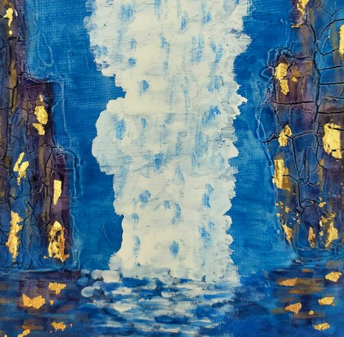 CASCADE di Joëlle Darmon, Pittura in vendita su Singulart