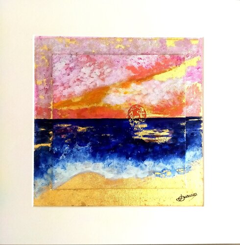 UN SOIR D'ETE di Joëlle Darmon, Pittura in vendita su Singulart