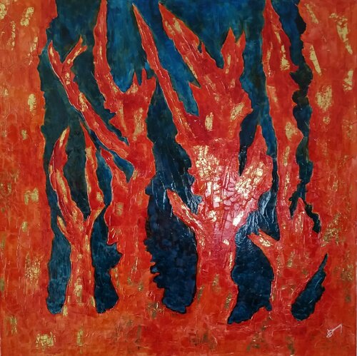 CORAUX ROUGES by Joëlle Darmon, Painting for Sale on Singulart