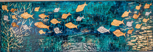 POISSONS D'OR ET D'ARGENT Joëlle Darmon