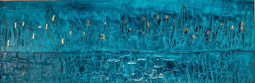 ATLANTIDE II di Joëlle Darmon, Pittura in vendita su Singulart